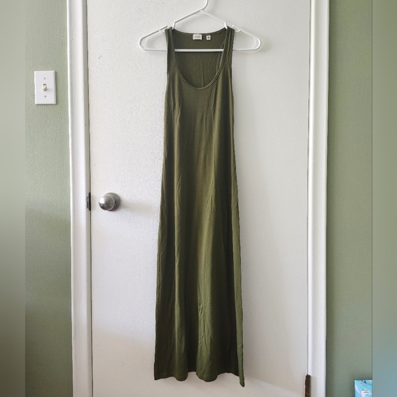 Aritzia Wilfred Libertine Dress in Green - Picture 5 of 8